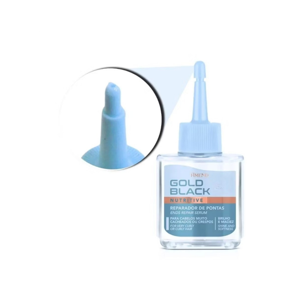 Reparador de Pontas Nutritivo Gold Black - 30ml Amend