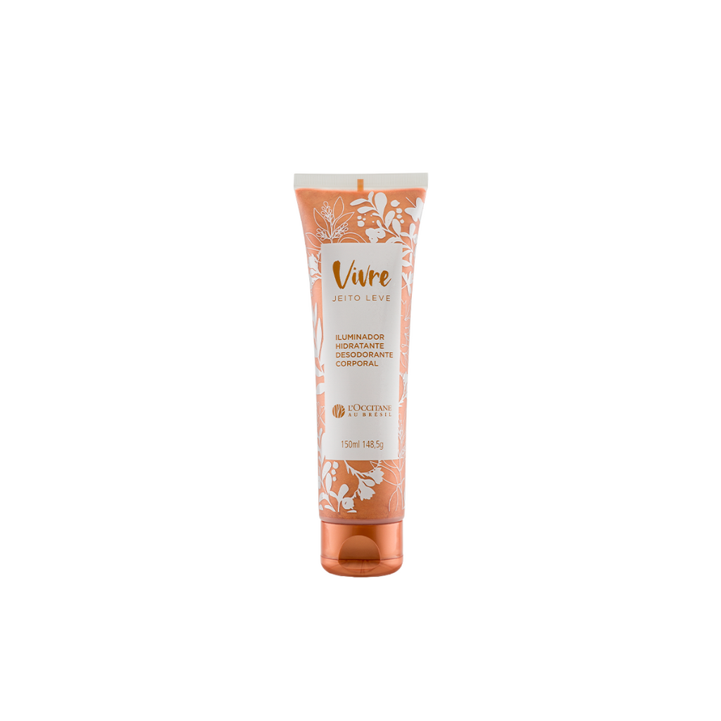 Iluminador Hidratante Desodorante Corporal Jeito Leve - 150ml L'occitane