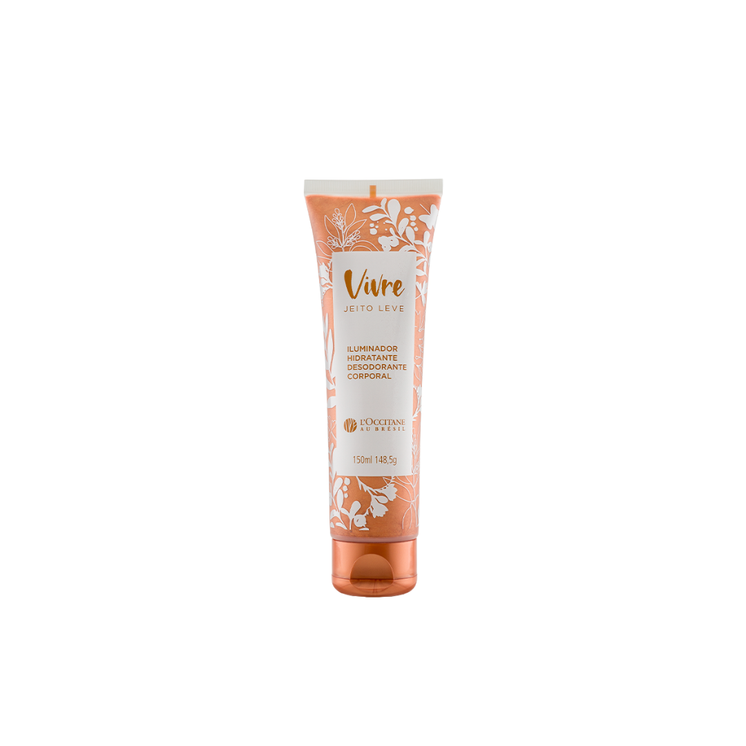 Iluminador Hidratante Desodorante Corporal Jeito Leve - 150ml L'occitane