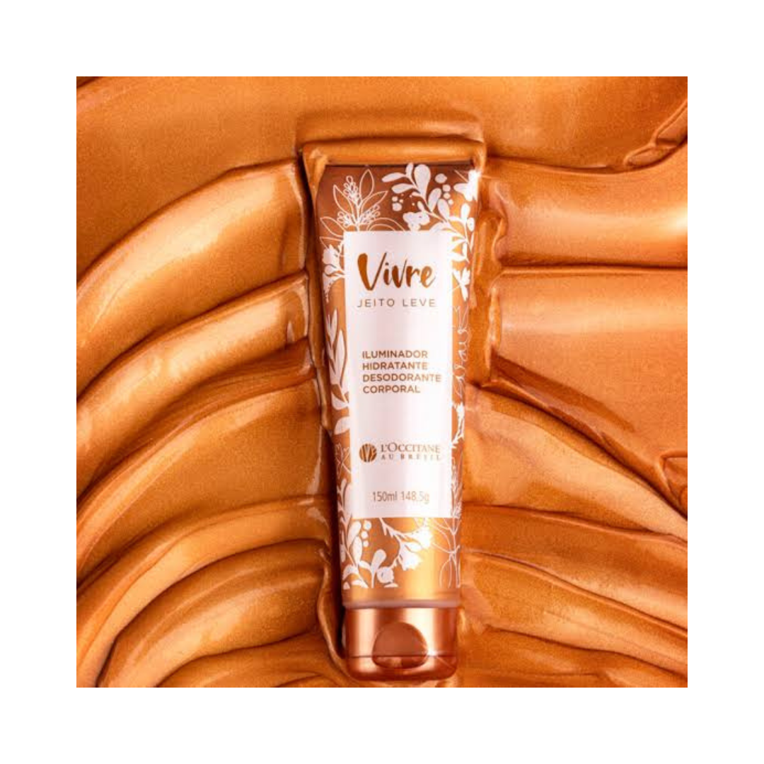 Iluminador Hidratante Desodorante Corporal Jeito Leve - 150ml L'occitane